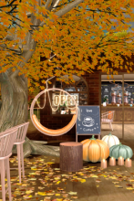 Cozy Fall Cafe ☕️ 🍁