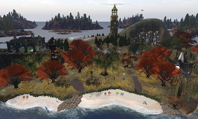 Forests and fantasy scenery at LumenMoon